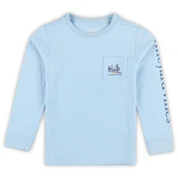 Preschool Vineyard Vines  Light Blue 151st Kentucky Derby Painted Race Long Sleeve T-Shirt
