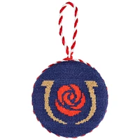 Smathers & Branson  Kentucky Derby Needlepoint Ornament
