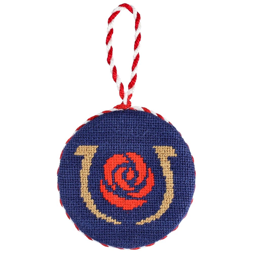 Smathers & Branson Kentucky Derby Needlepoint Ornament