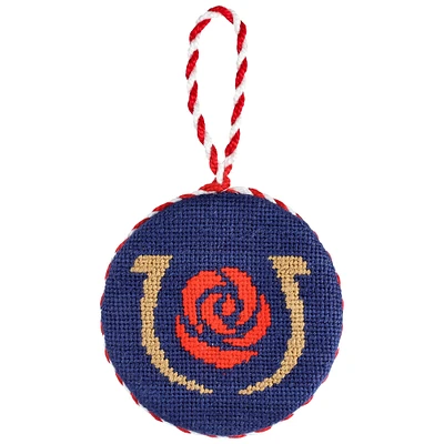Smathers & Branson  Kentucky Derby Needlepoint Ornament