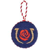 Smathers & Branson  Kentucky Derby Needlepoint Ornament
