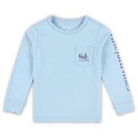 Toddler Vineyard Vines  Light Blue 151st Kentucky Derby Painted Race Long Sleeve T-Shirt