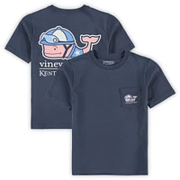 Toddler Vineyard Vines  Navy 151st Kentucky Derby Jockey Whale T-Shirt