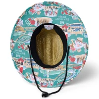 Unisex Reyn Spooner Natural Kentucky Derby Straw Hat
