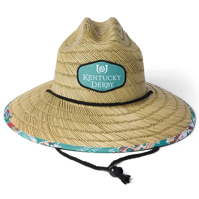 Unisex Reyn Spooner Natural Kentucky Derby Straw Hat