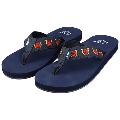 Vineyard Vines  Kentucky Derby Rose Flip Flops