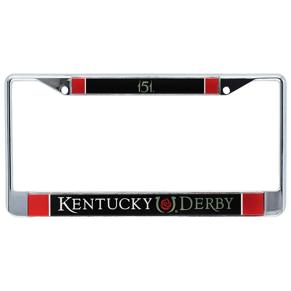 WinCraft 151st Kentucky Derby Metal License Plate Frame