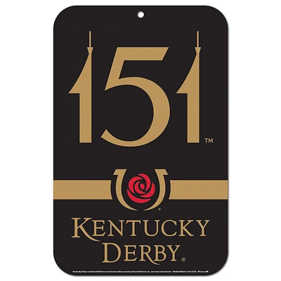 WinCraft Kentucky Derby 151 11'' x 17'' Indoor/Outdoor Styrene Sign