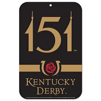 WinCraft Kentucky Derby 151 11'' x 17'' Indoor/Outdoor Styrene Sign