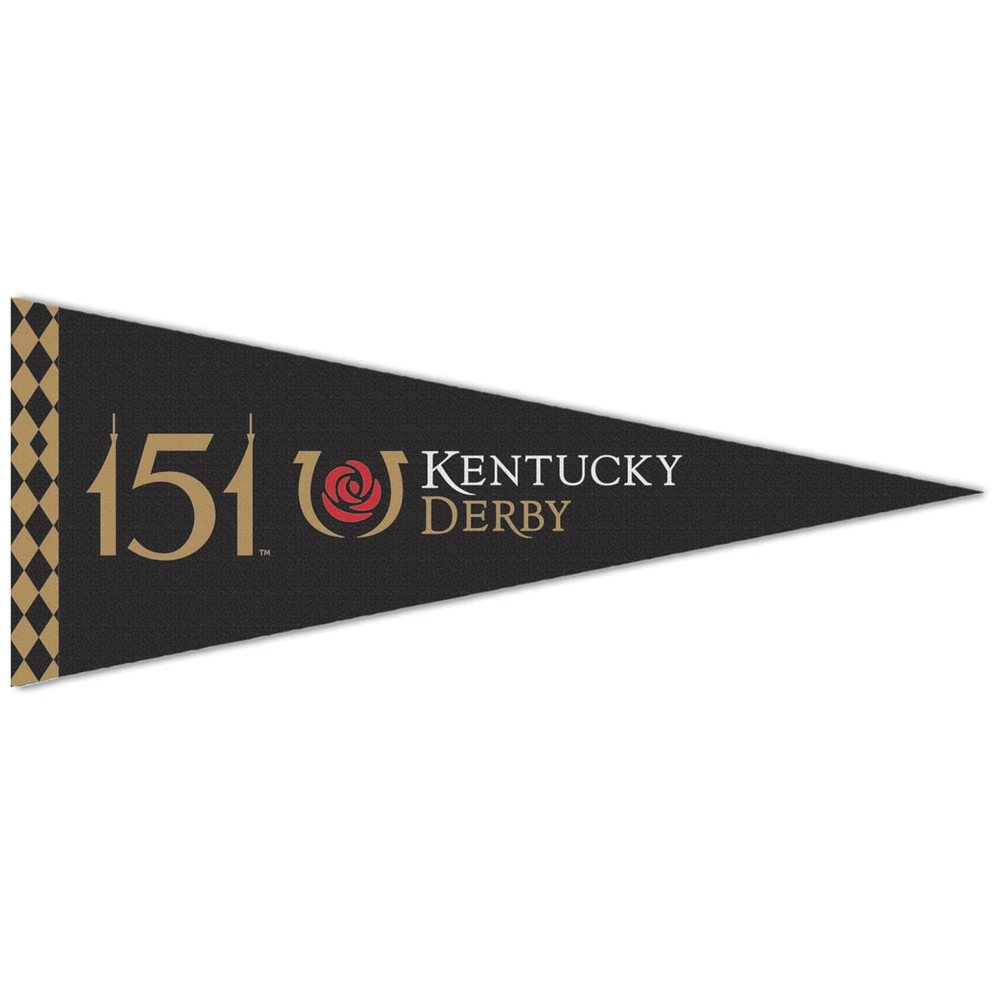 WinCraft Kentucky Derby 151 12'' x 30'' Premium Quality Pennant