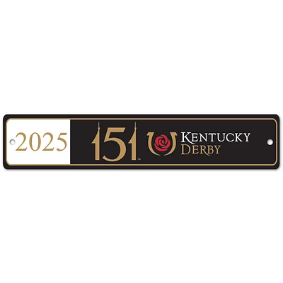 WinCraft Kentucky Derby 151 3.75'' x 19'' Street Sign