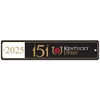 WinCraft Kentucky Derby 151 3.75'' x 19'' Street Sign