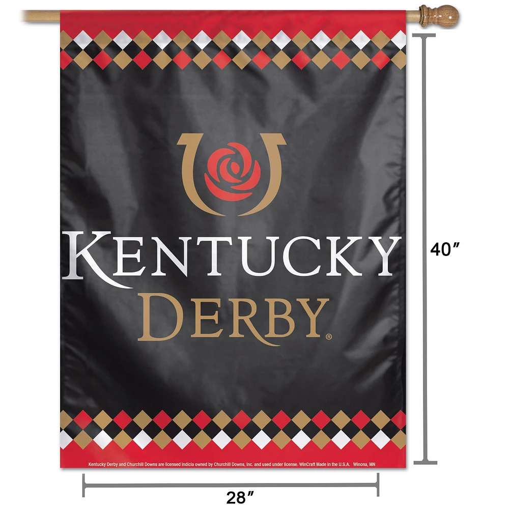 WinCraft Kentucky Derby 28" x 40" Single-Sided Vertical Banner