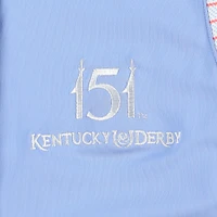 Women's Fairway & Greene  Light Blue 151st Kentucky Derby Kendall Sleeveless Polo