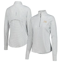 Women's Zero Restriction  White 151st Kentucky Derby Renae Quarter-Zip Pullover
