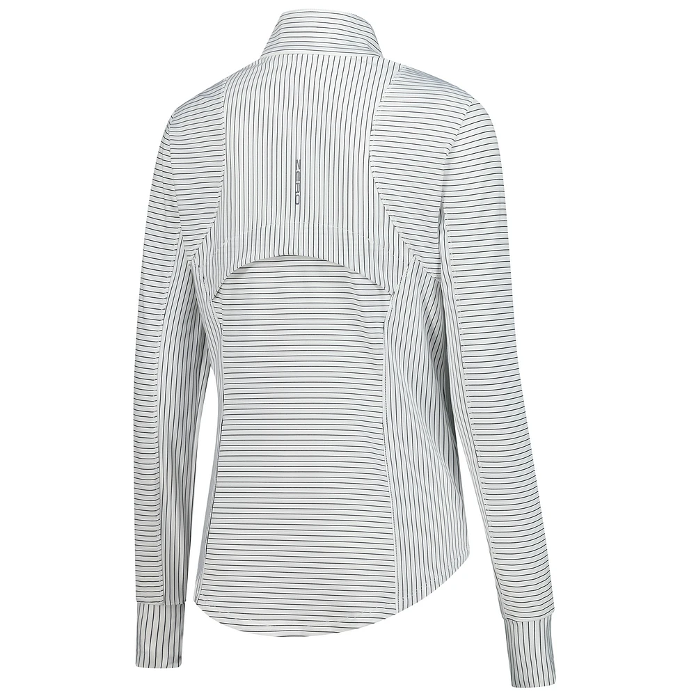 Women's Zero Restriction  White 151st Kentucky Derby Renae Quarter-Zip Pullover