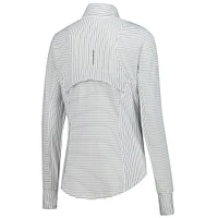 Women's Zero Restriction  White 151st Kentucky Derby Renae Quarter-Zip Pullover