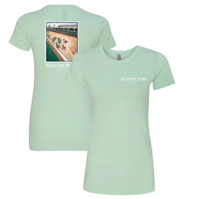 Kentucky Derby 146 Women's Art Of The T-Shirt - Mint Green