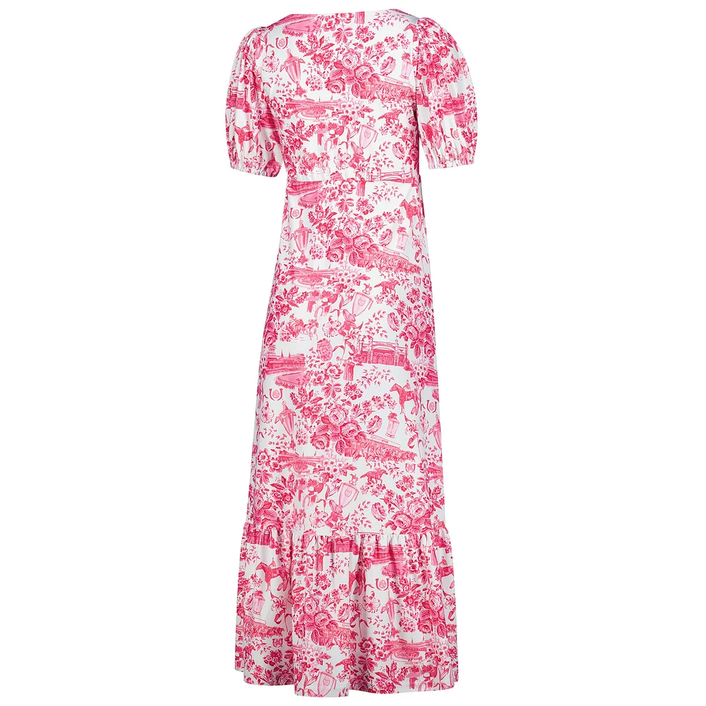 Women's Smith & Quinn  White/Pink Kentucky Derby Lucy Dress