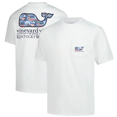 T-shirt autocollant baleine du 151e Kentucky Derby pour jeunes Vineyard Vines White
