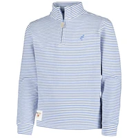 Youth White/Blue Kentucky Derby 150 Hayword Half-Zip Sweatshirt