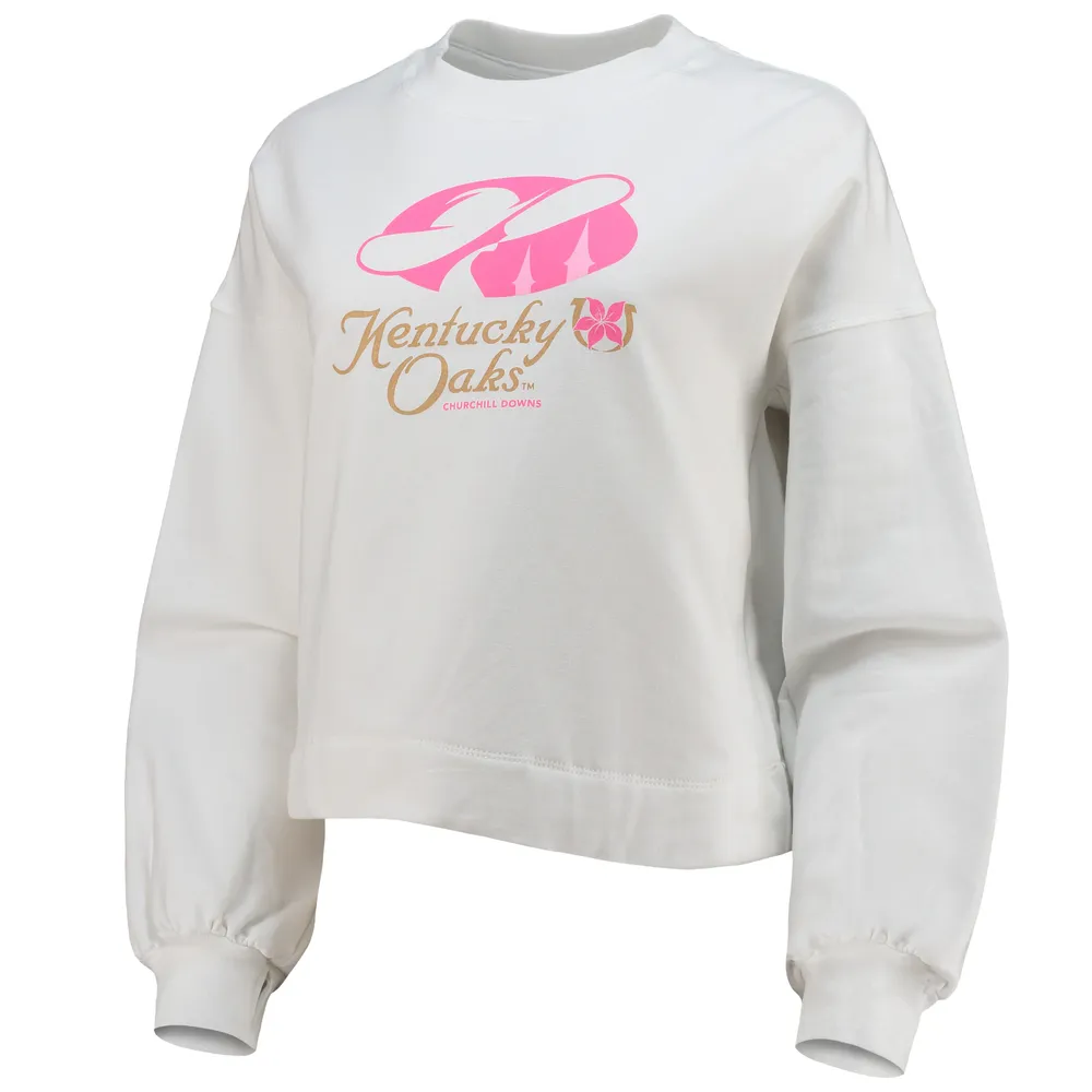 Sweat-shirt Kentucky Oaks Lola blanc Lusso pour femme