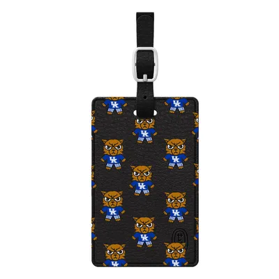 Kentucky Wildcats Mascot Tokyodachi Luggage Tag - Black