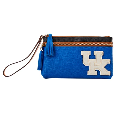 Dooney & Bourke Kentucky Wildcats Poignet à double fermeture éclair