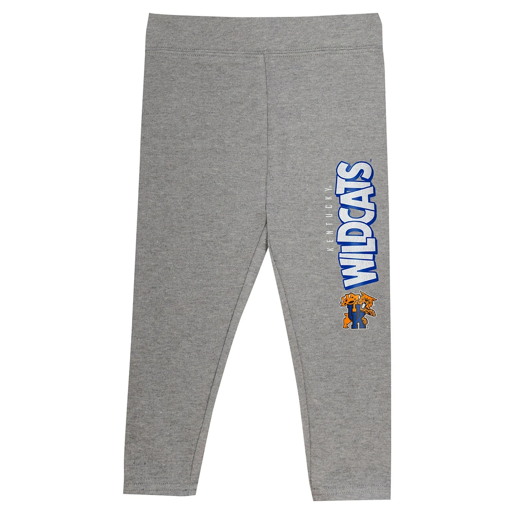 Ensemble sweat à capuche et leggings pour filles de l'école maternelle Royal Kentucky Wildcats