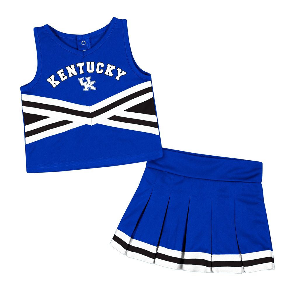 Girls Toddler Colosseum Royal Kentucky Wildcats Carousel Cheerleader Set