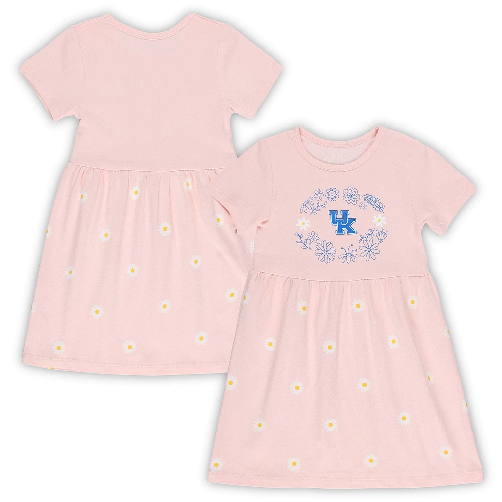 Girls Toddler Wes & Willy Pink Kentucky Wildcats Daisy Dress