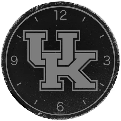Kentucky Wildcats 12'' Slate Clock - Gray