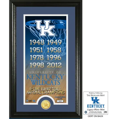 Kentucky Wildcats Highland Mint 15" x 22" Legacy Panoramic Photomint