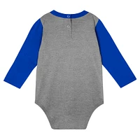 Infant Royal Kentucky Wildcats Double Up Long Sleeve Bodysuit & Pant Set