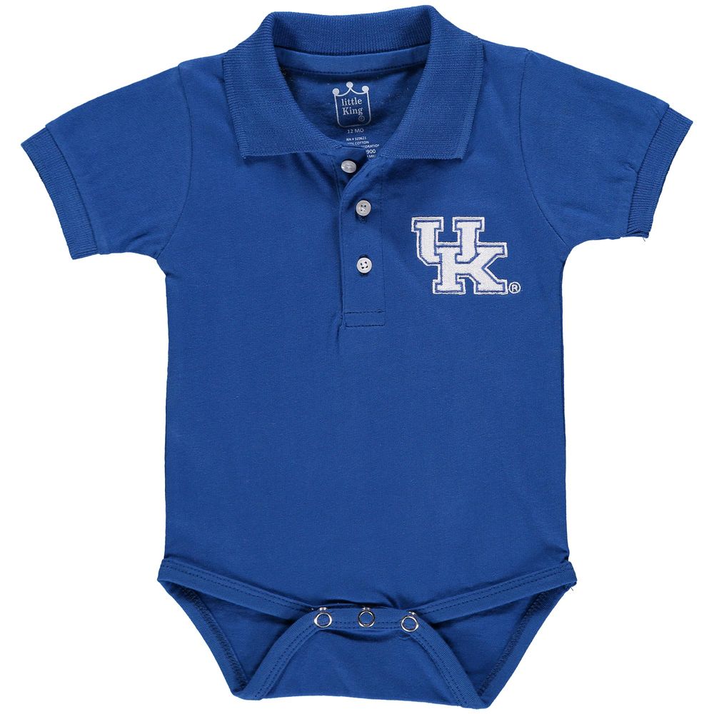 Infant Royal Kentucky Wildcats Polo Bodysuit