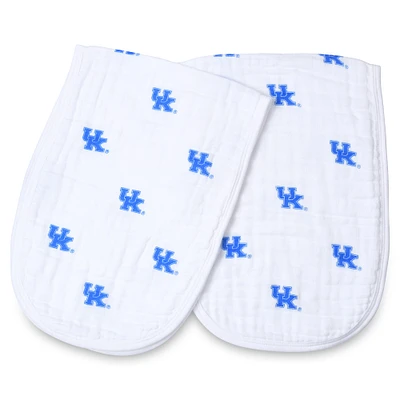 Lot de 2 linges pour rots en mousseline Kentucky Wildcats pour bébé