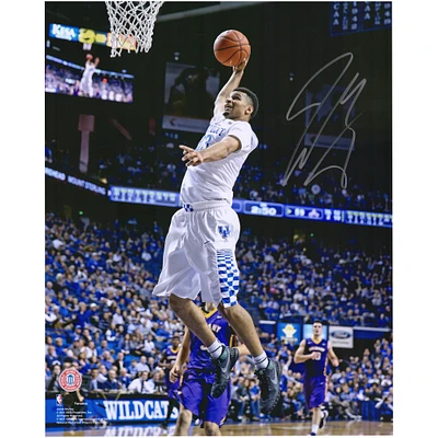 Jamal Murray Kentucky Wildcats Autographed 16" x 20" Dunk in White Photograph