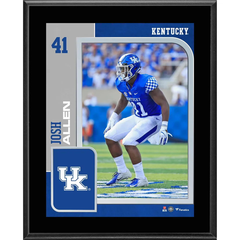 Lids Josh Allen Kentucky Wildcats Fanatics Authentic 10.5 x 13