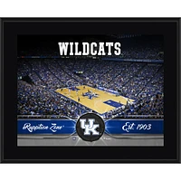 Kentucky Wildcats 10.5'' x 13'' Sublimated Basketball Plaque