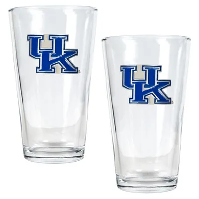 Kentucky Wildcats 16oz. Pint Glass Set