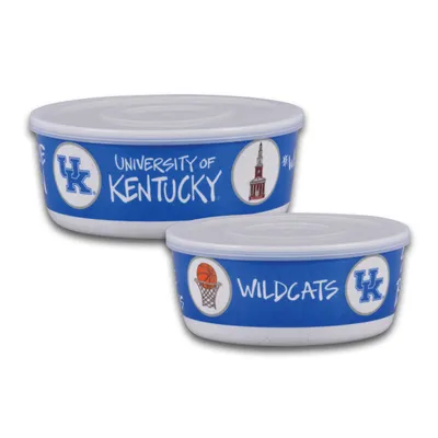 Kentucky Wildcats 2-Pack Container Bowl Set