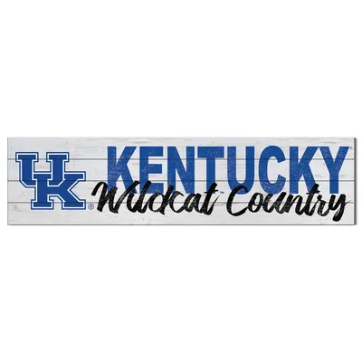 Kentucky Wildcats 40'' x 10'' Logo Sign