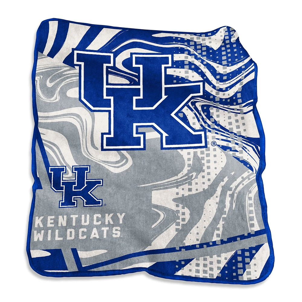 Kentucky Wildcats 50" x 60" Swirl Raschel Throw Blanket