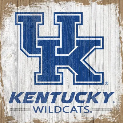 Kentucky Wildcats 6'' x 6'' Team Logo Block