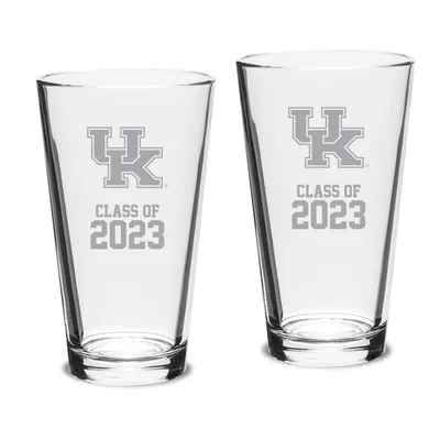 Kentucky Wildcats Class of 2023 16oz. 2-Piece Classic Pint Glass Set