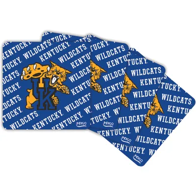 Kentucky Wildcats Four-Pack Square Repeat Coaster Set