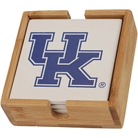 Kentucky Wildcats Four-Pack Team Logo Square Coaster Set