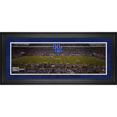 Kentucky Wildcats Framed 10" x 30" Kroger Filed Panoramic Photograph