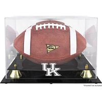 Kentucky Wildcats Golden Classic Logo Football Display Case with Mirror Back
