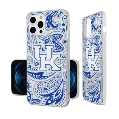 Kentucky Wildcats iPhone Paisley Design Clear Case
